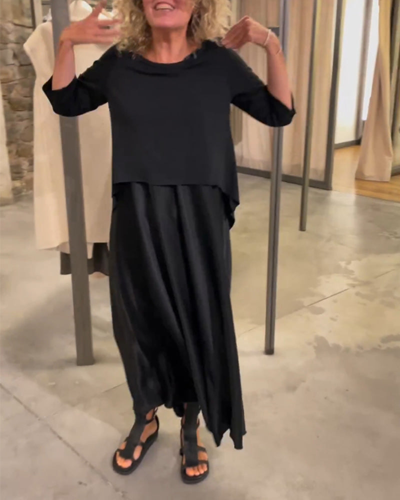 Coleen™ | Robe à bretelles avec top assorti