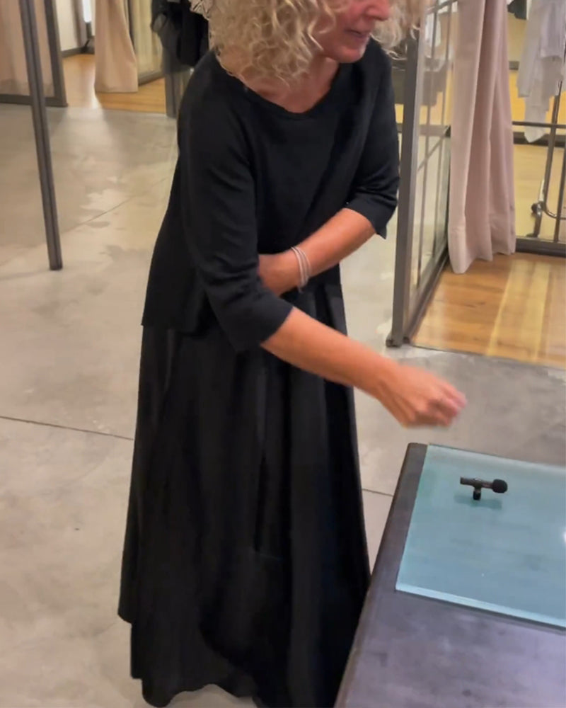 Coleen™ | Robe à bretelles avec top assorti