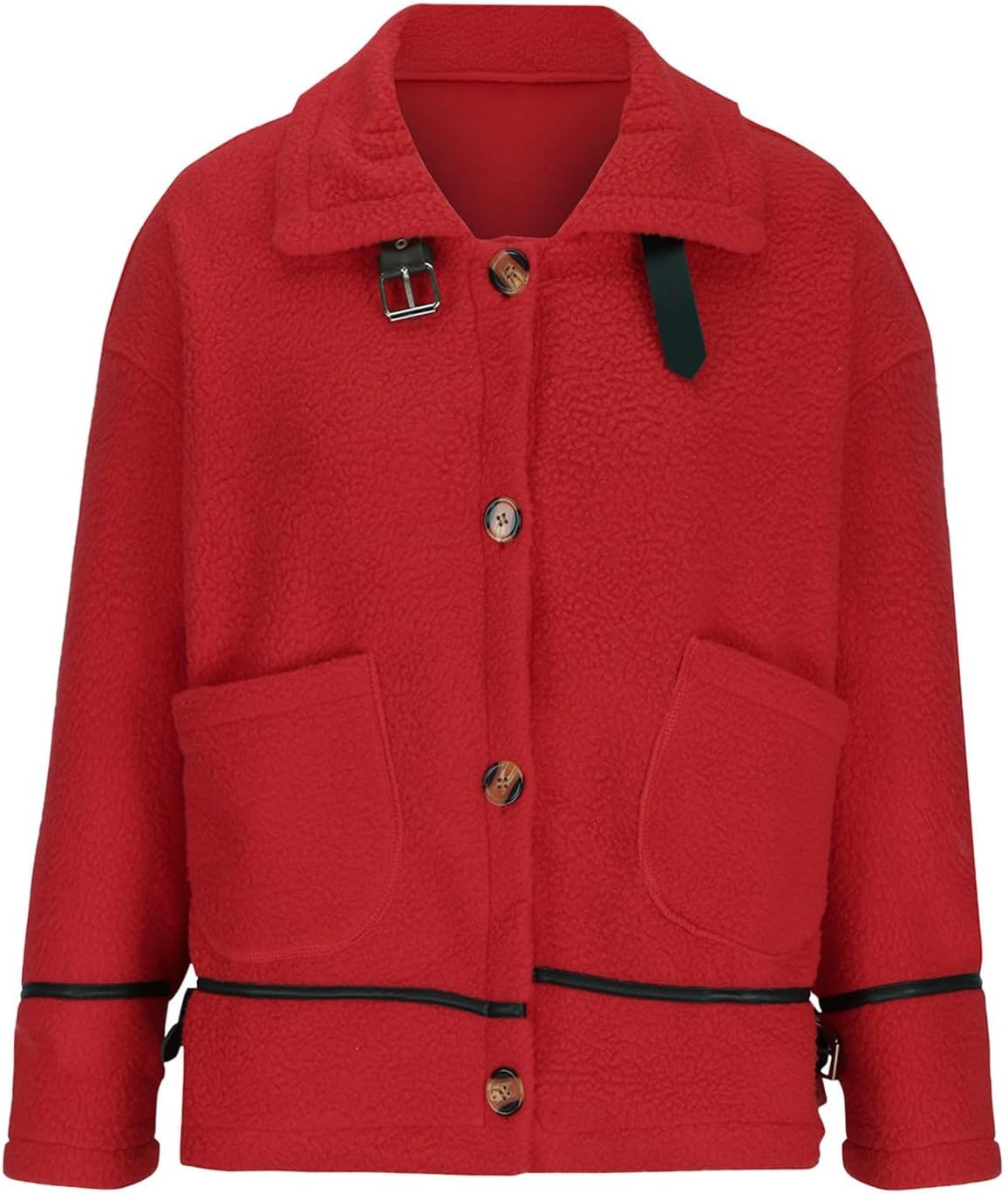 Jackie™ | Manteau Long Chaud pour Femmes avec Poches