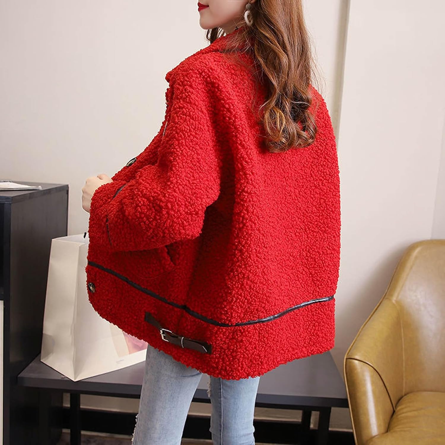 Jackie™ | Manteau Long Chaud pour Femmes avec Poches