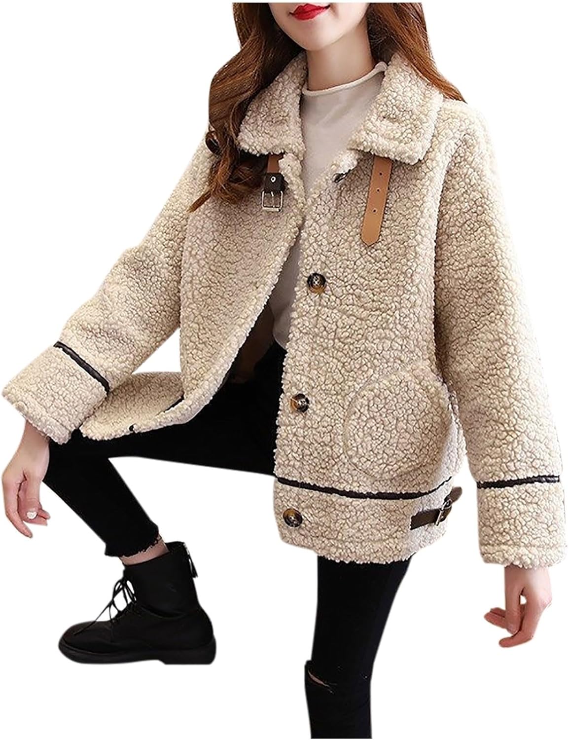 Jackie™ | Manteau Long Chaud pour Femmes avec Poches