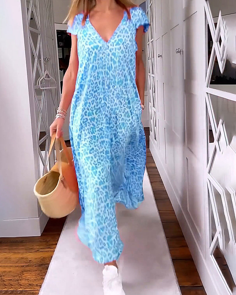 Belle™ | Robe Imprimée Colorée