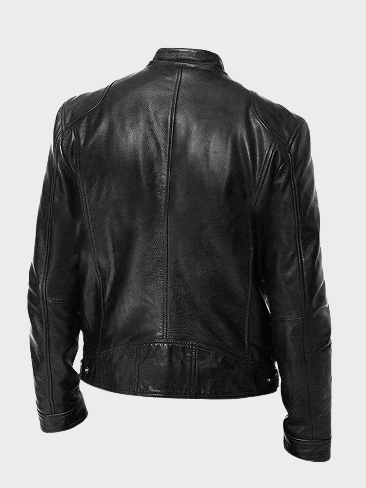 James | Veste en cuir élégante