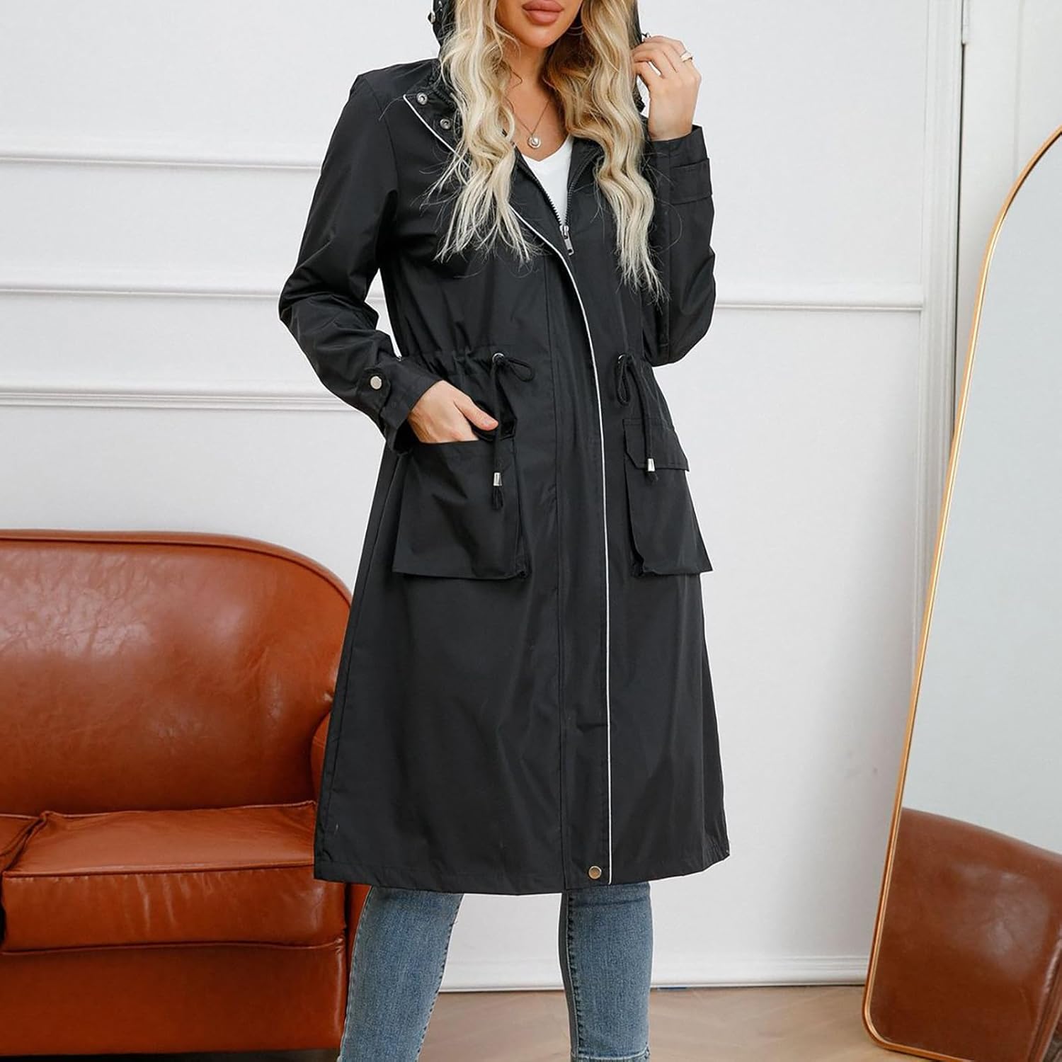 Judy™ | Veste d'automne décontractée longue pour dames