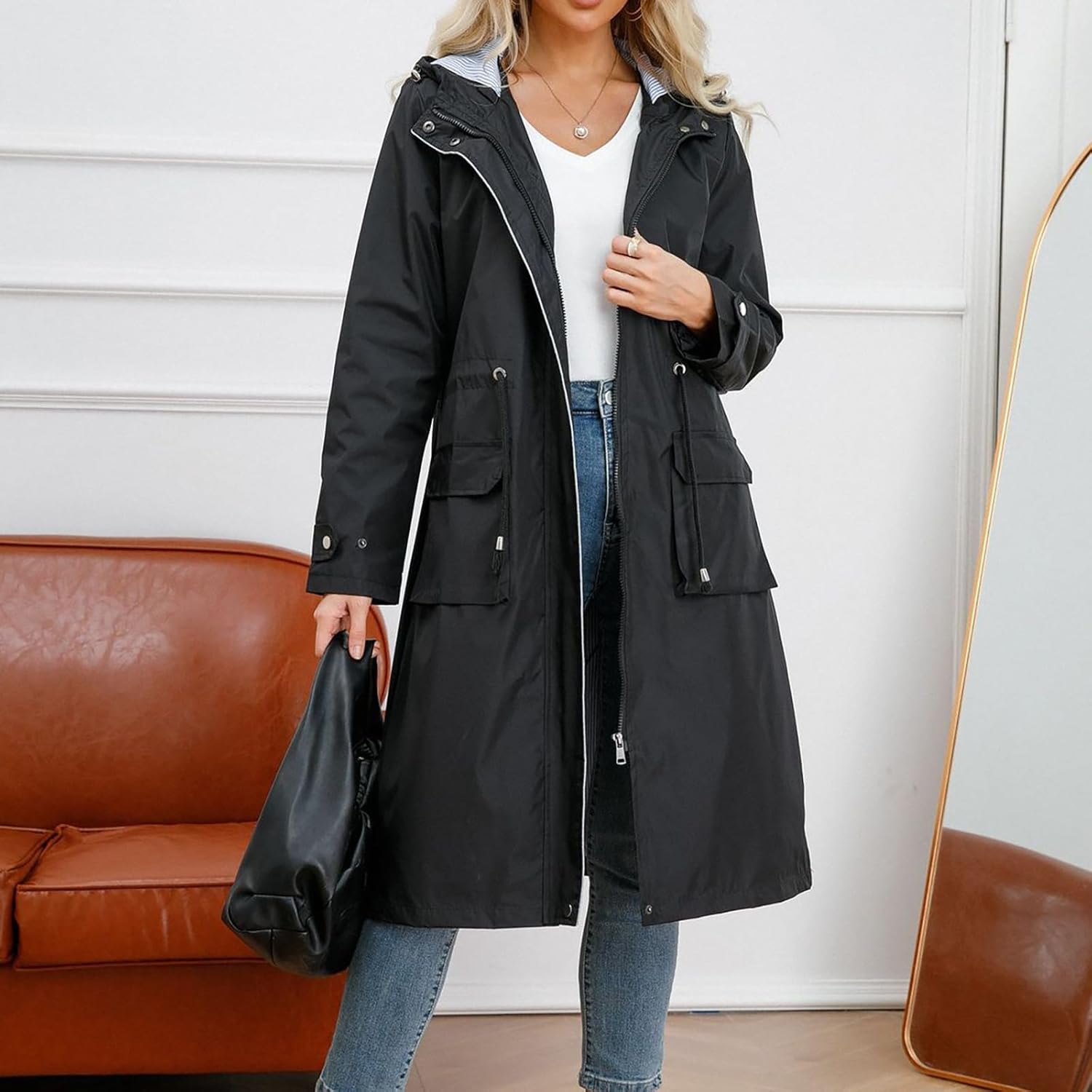 Judy™ | Veste d'automne décontractée longue pour dames