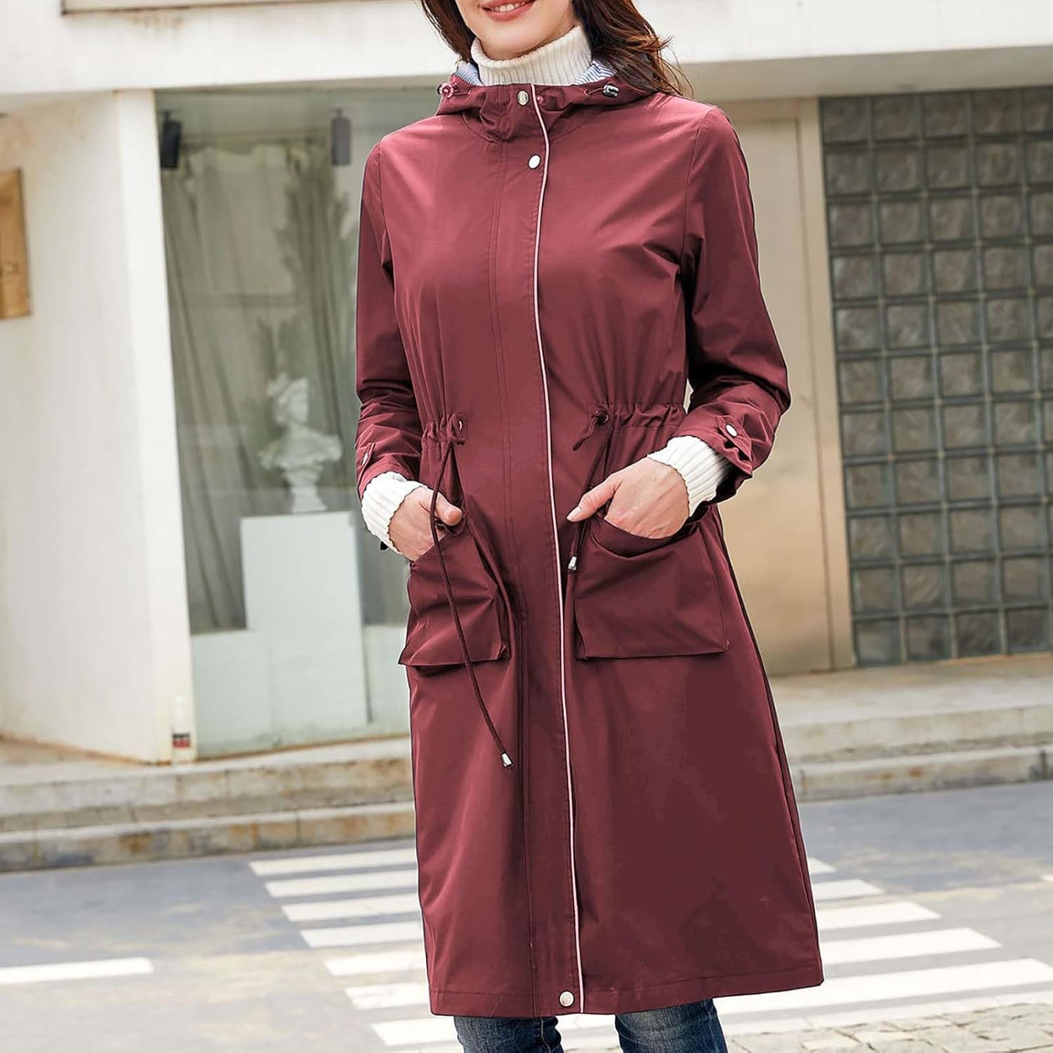 Judy™ | Veste d'automne décontractée longue pour dames