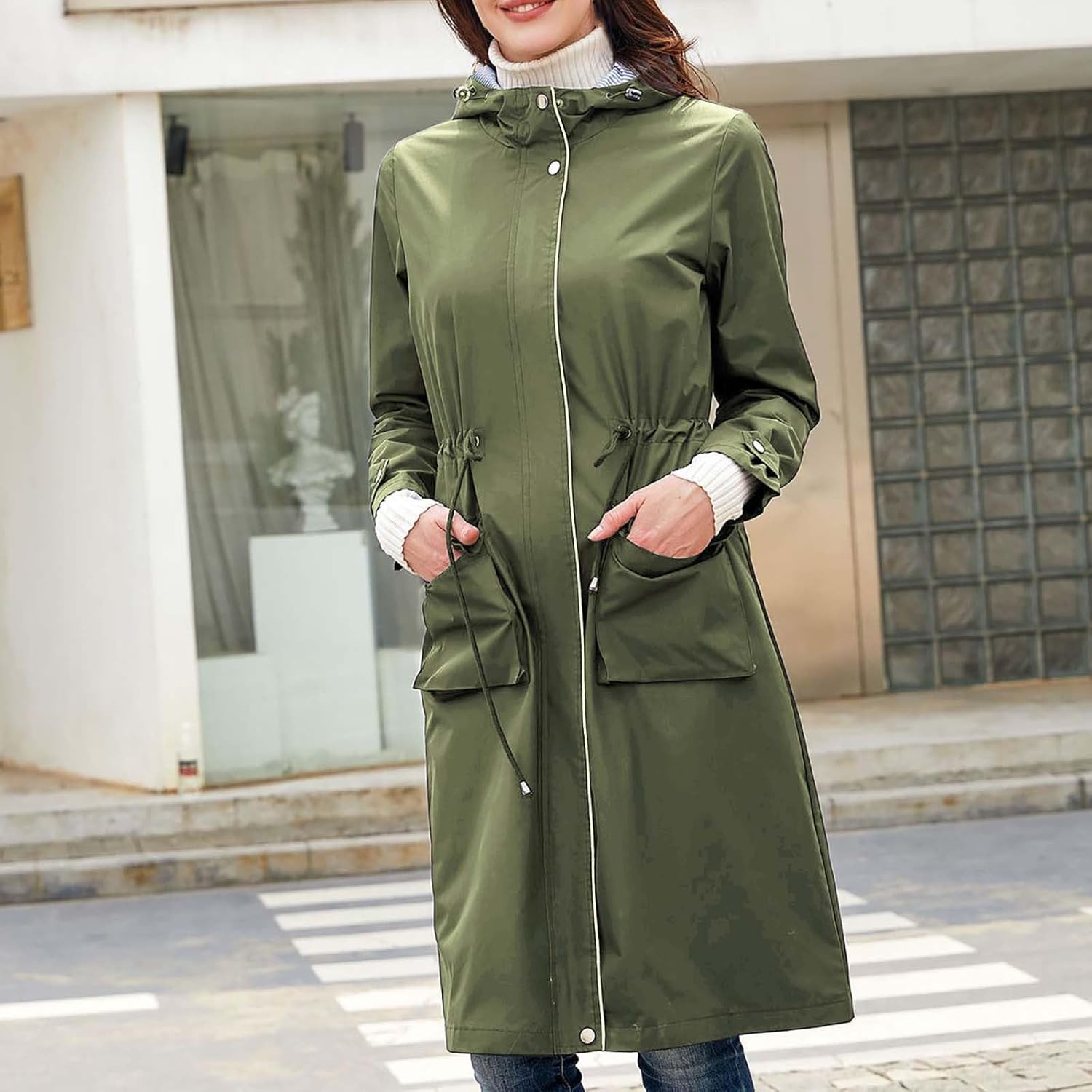 Judy™ | Veste d'automne décontractée longue pour dames