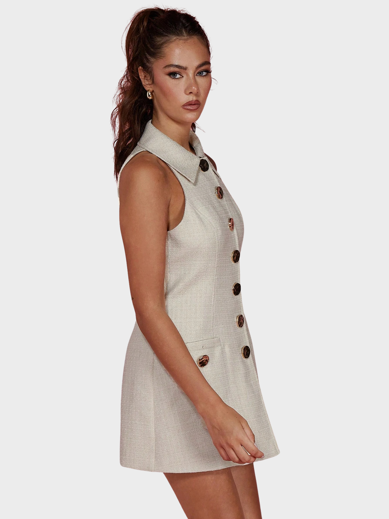 LIVIA | Robe Courte Élegante Vintage